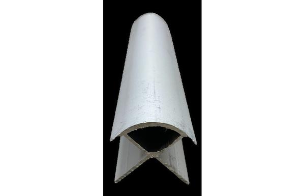 Fibo Aluminium Rounded External Profile 2.4m